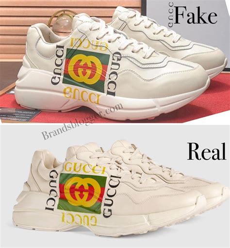 how to spot fake gucci rhyton|gucci rhyton gg monogram.